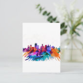 Albany Skyline Uitnodiging Briefkaart (Staand voorkant)