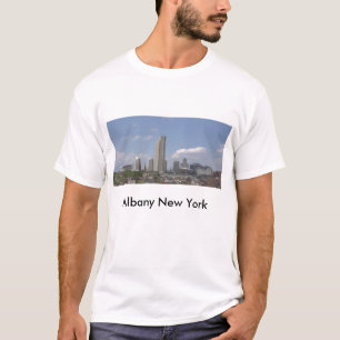 Albany uitzicht mei 2009, Albany New York T-shirt