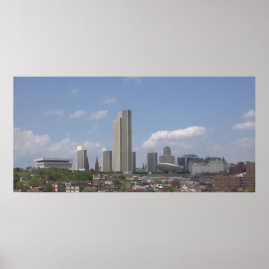 Albany uitzicht mei 2009 poster (Voorkant)