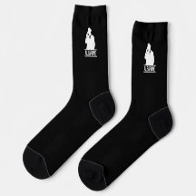 Albarone Gangster Silhouette Premium Crew Soks