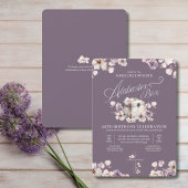 Albâtre boîte Anniversaire Invitation