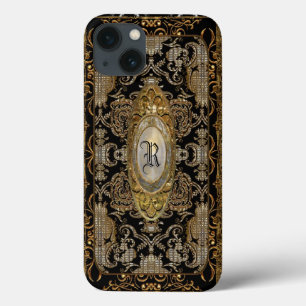 Albatronia Elegant Monogram iPhone 13 Hoesje