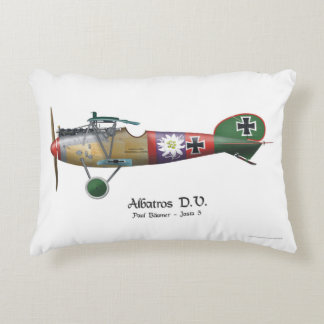 Albatros D.V. ww1 Duits vuurvliegtuig Accent Kussen
