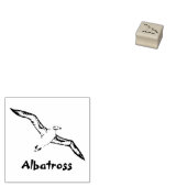 ALBATROSS BIRD RUBBER STAMP 	RUBBERSTEMPEL (Gestempeld)