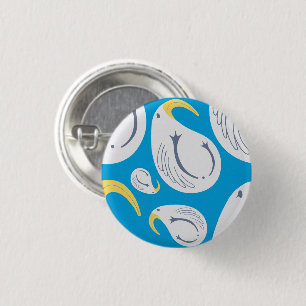 Albatross - Ocean Theme Ronde Button 3,2 Cm