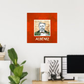 Albeniz, affiche (Bureau à domicile)