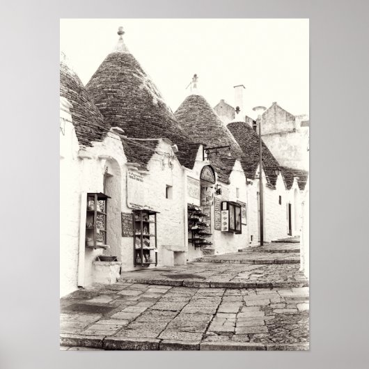 Alberobello Poster (Voorkant)
