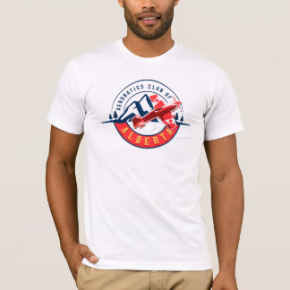 Albert Aerobatics Circle Emblem logo T-shirt