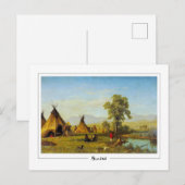 Albert Bierstadt #118 - Kunstkaart Briefkaart (Voorkant / Achterkant)