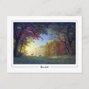 Albert Bierstadt #11 - Carte postale d'art fin