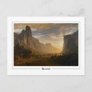 Albert Bierstadt #121 - Carte postale d'art fin