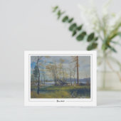 Albert Bierstadt #15 - Carte postale d'art fin (Debout devant)
