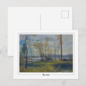 Albert Bierstadt #15 - Carte postale d'art fin (Devant / Derrière)