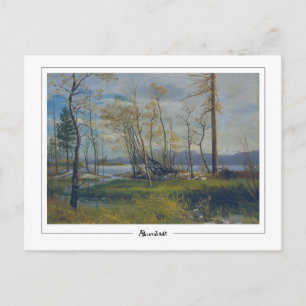 Albert Bierstadt #15 - Carte postale d'art fin