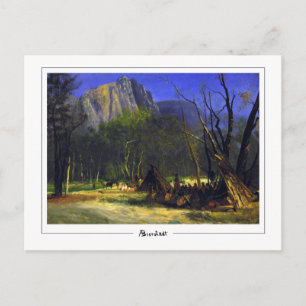 Albert Bierstadt #206 - Carte postale d'art fin