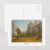 Albert Bierstadt #261 - Carte postale d'art fin (Devant / Derrière)