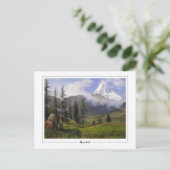 Albert Bierstadt #271 - Carte postale d'art fin (Debout devant)