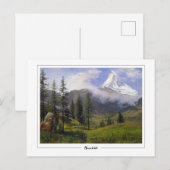 Albert Bierstadt #271 - Carte postale d'art fin (Devant / Derrière)