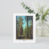Albert Bierstadt #31 - Carte postale d'art fin (Debout devant)