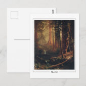 Albert Bierstadt #4 - Briefkaart met fijne kunst (Voorkant / Achterkant)