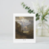 Albert Bierstadt #52 - Carte postale d'art fin (Debout devant)