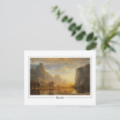 Albert Bierstadt #86 - Carte postale d'art fin (Debout devant)