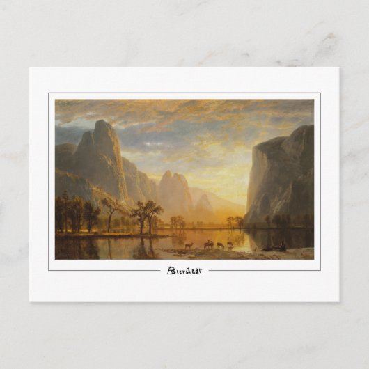 Albert Bierstadt #86 - Carte postale d'art fin (Devant)