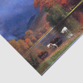 Albert Bierstadt - Aan de Saco Tissuepapier (Detail)