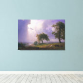 Albert Bierstadt California Spring Canvas Afdruk (Insitu (Houten vloer))