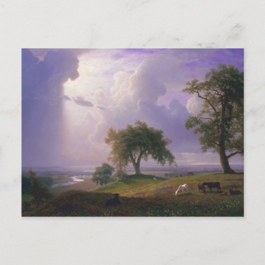 Albert Bierstadt California Spring Cattle Briefkaart (Voorkant)