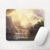 Albert Bierstadt dans le tapis de souris de (Avec souris)