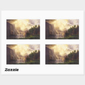 Albert Bierstadt in de bergen Stickers (Vel)