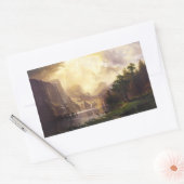 Albert Bierstadt in de bergen Stickers (Envelop)