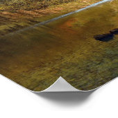 Albert Bierstadt Indians Spear Fishing Poster (Hoek)