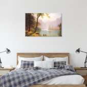 Albert Bierstadt, Kerns River Valley California. Canvas Afdruk (Insitu (Slaapkamer))
