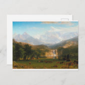 Albert Bierstadt Landers Peak Painting Briefkaart (Voorkant / Achterkant)
