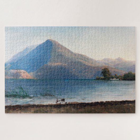 Albert Bierstadt over de Hudson Legpuzzel (Horizontaal)