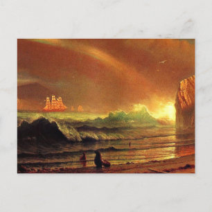 Albert Bierstadt schilderij, The Golden Gate, Briefkaart