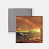 Albert Bierstadt schilderij, The Golden Gate Magneet (Voorkant / Achterkant)