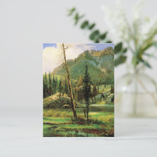 Albert Bierstadt - Sierra Nevada-bergen, Briefkaart