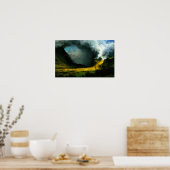 Albert Bierstadt Storm in the Mountains Poster (Cuisine)