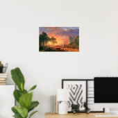 Albert Bierstadt-The Oregon Trail Poster (Thuiskantoor)