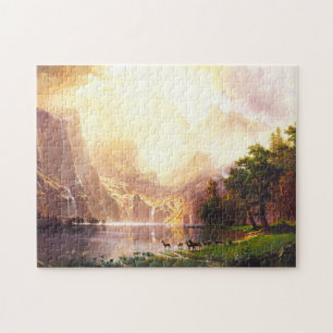 Albert Bierstadt tot Sierra Nevada Legpuzzel