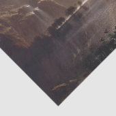 Albert Bierstadt "Tussen de Sierra Nevada" (1868) Tissuepapier (Detail)
