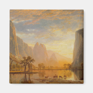 Albert Bierstadt Valley of the Yosemite Magneet