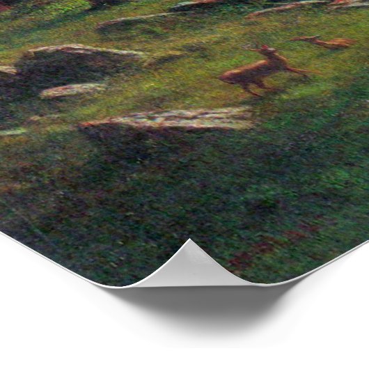 Albert Bierstadt-Yosemite Herfsten Poster (Hoek)