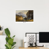 Albert Bierstadt Zedign Poster d'art #108 (Bureau à domicile)