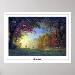 Albert Bierstadt Zedign Poster d'art #11