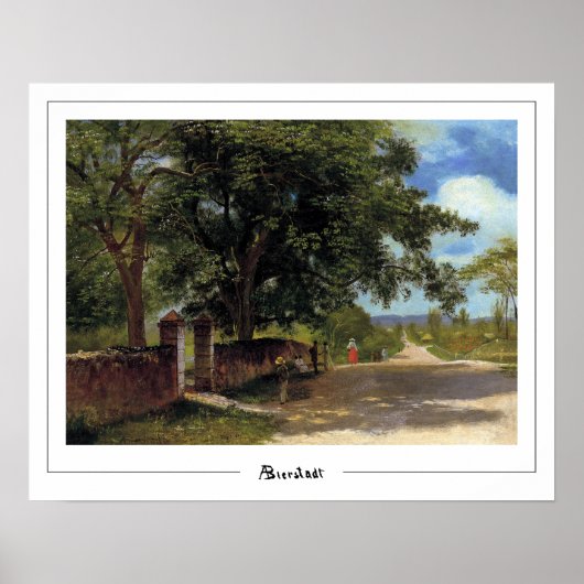 Albert Bierstadt Zedign Poster d'art #16 (Devant)