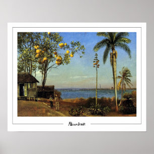Albert Bierstadt Zedign Poster d'art #196